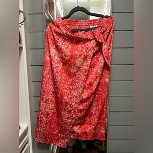 Rachel Zoe large patterned skirt